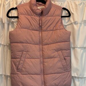 Old Navy Blush Pink Quilted Vest